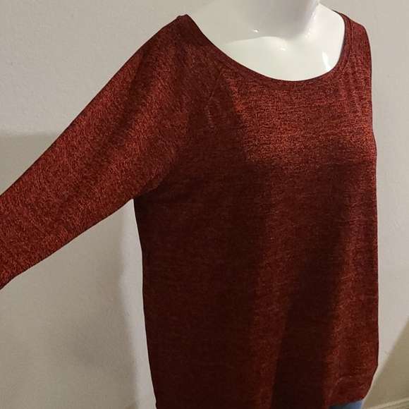 Cato Tops - [Cato] Red Long Sleeve Top - Size 18/20W